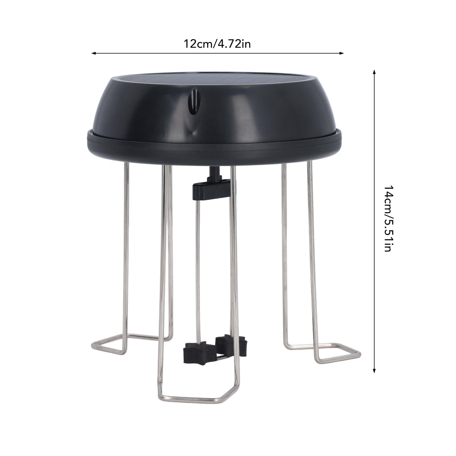 Solar Powered Bird Bath Water Agitator - Solar Panel Water Circulator & Wiggler for Garden Ponds, Birth Baths & Outdoor Decor - Attracts Birds & Prevents Mosquitoes