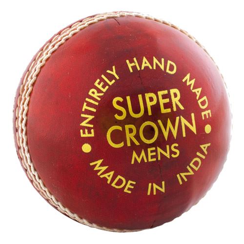 Premium Super Crown Cricket Ball - Professional Grade Leather Cricket Ball for Matches & Training | Ideal for Cricket Enthusiasts, Clubs & Schools