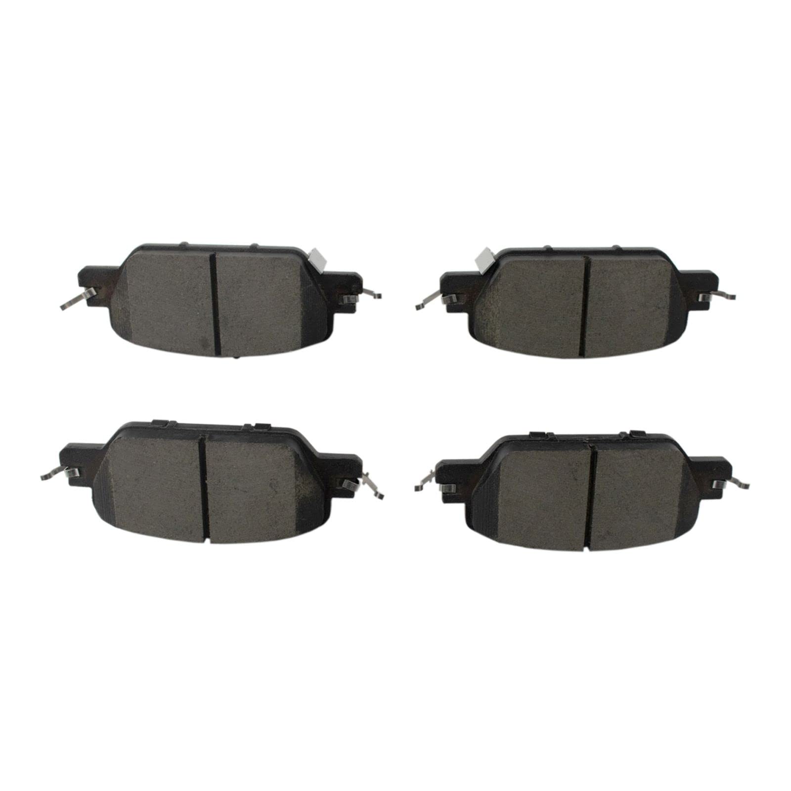 High-Performance Front & Rear Ceramic Brake Pads & Rotors Kit for 2017-2020 Honda CR-V - Includes Brake Chemical Kit for Smooth, Quiet Braking - Perfect for City Driving & Highway Commutes