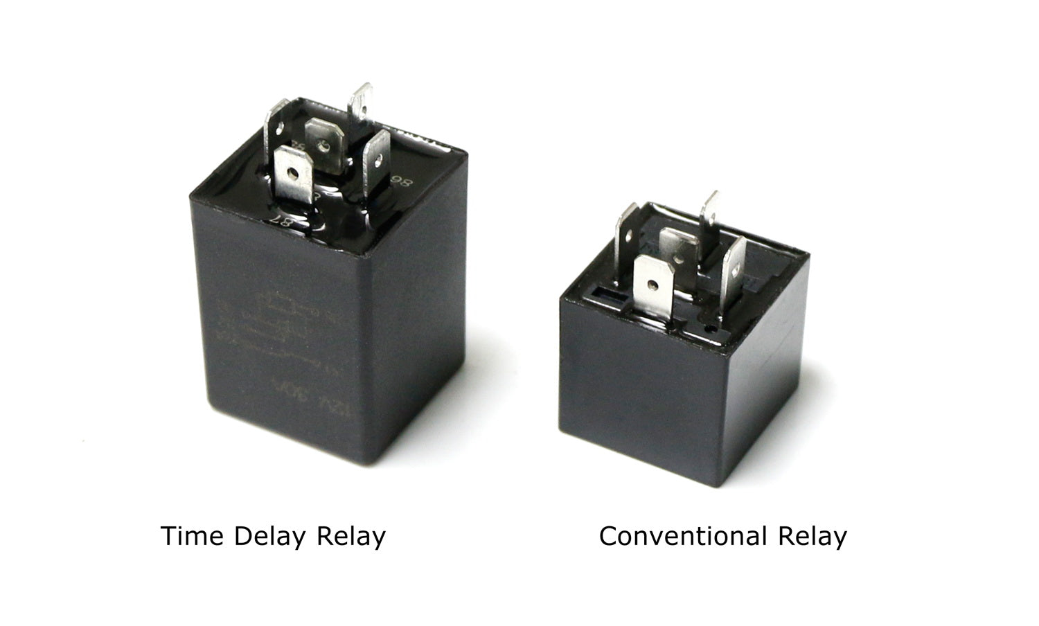 10 Second Time Delay Relay 5 Pin SPDT 12V 30A - Automotive Lighting Relay for Headlights, Fog Lights & Accessories | Ideal for DIY Car Mods & Electrical Projects
