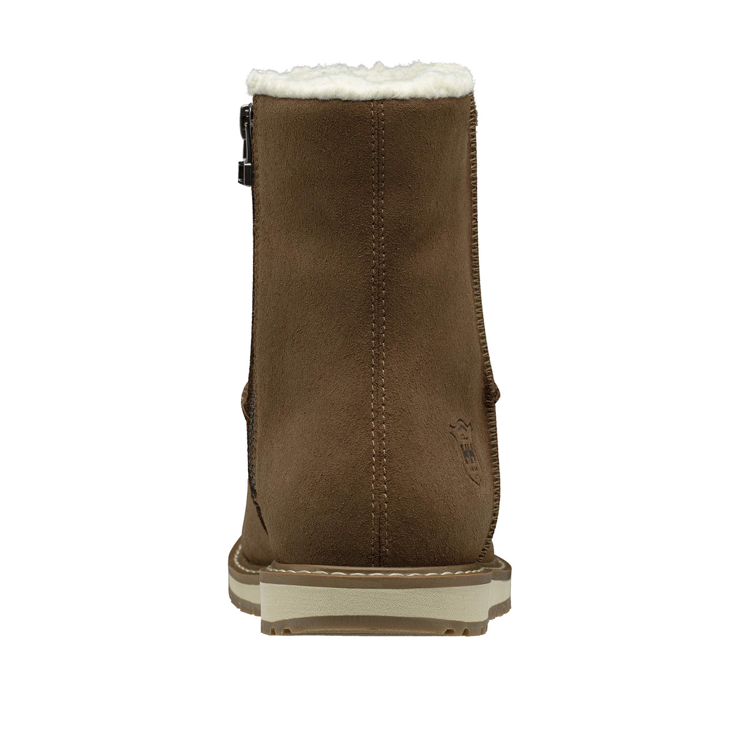 Helly Hansen Women's Annabelle Waterproof Leather Slip-On Winter Boots - Warm & Comfortable for Snow, Rain & Cold Weather