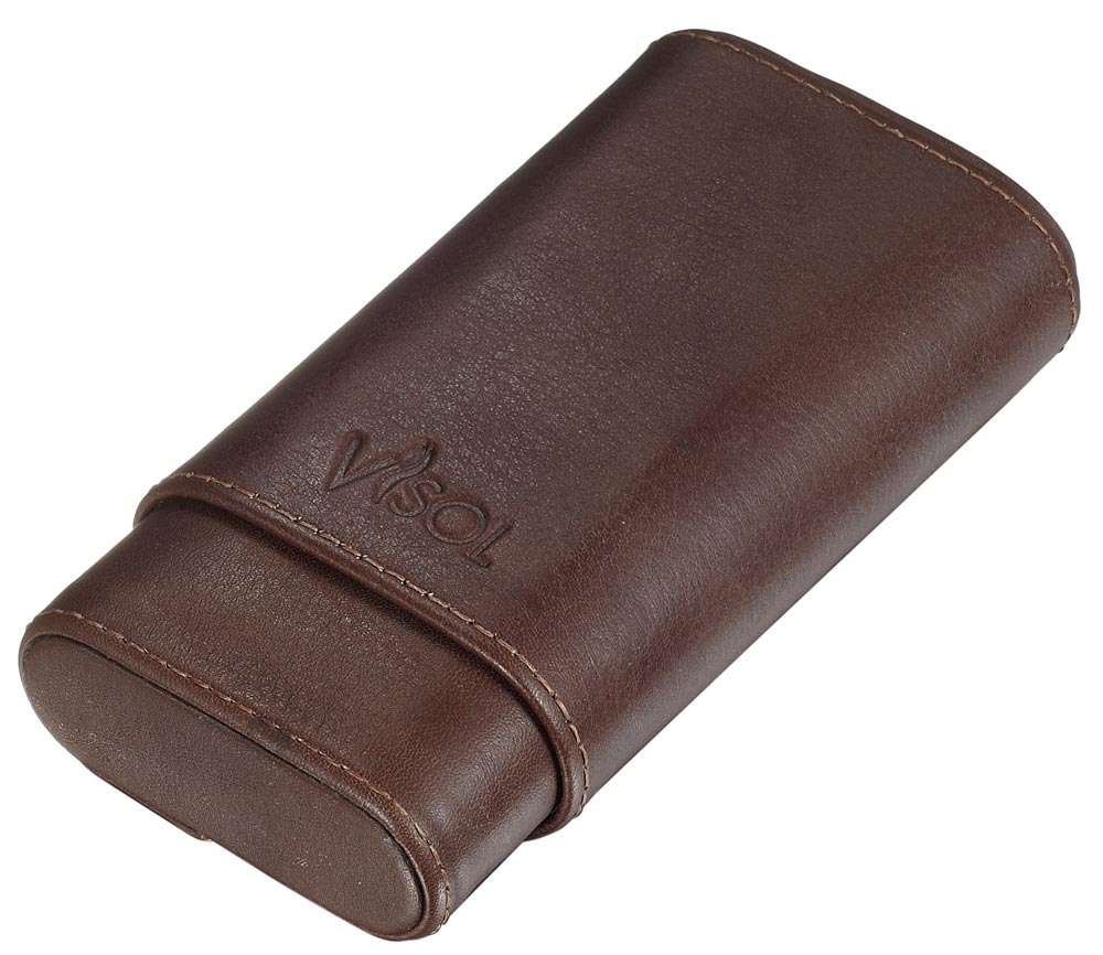 Premium Genuine Brown Leather 3 - Handcrafted in USA - Durable & Stylish for Home Decor, Office Accessories & Luxury Gifts
