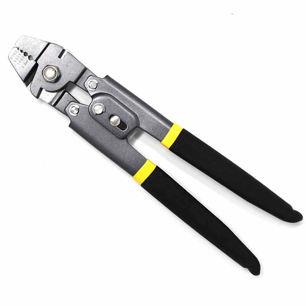 Seaworx Stainless Steel Crimping Pliers 10 Inch - Professional Wire Crimper Tool for Electrical, Automotive & DIY Projects | Secure Connectors for Cables, Wires & Terminals