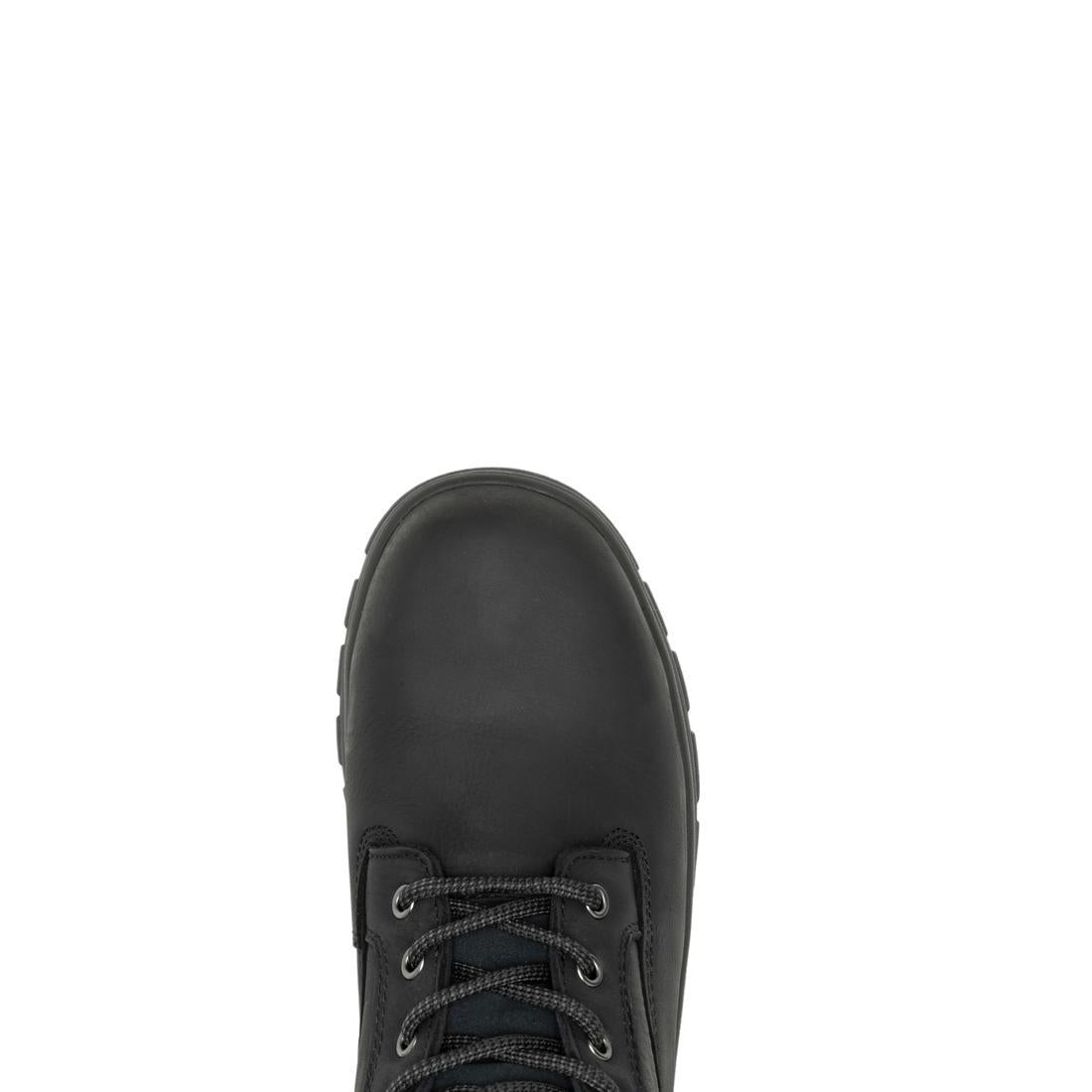 Carlsbad Steel Toe Work Boots for Men - Black Safety Shoes for Construction, Warehouse & Outdoor Work - Durable & Comfortable Work Boots