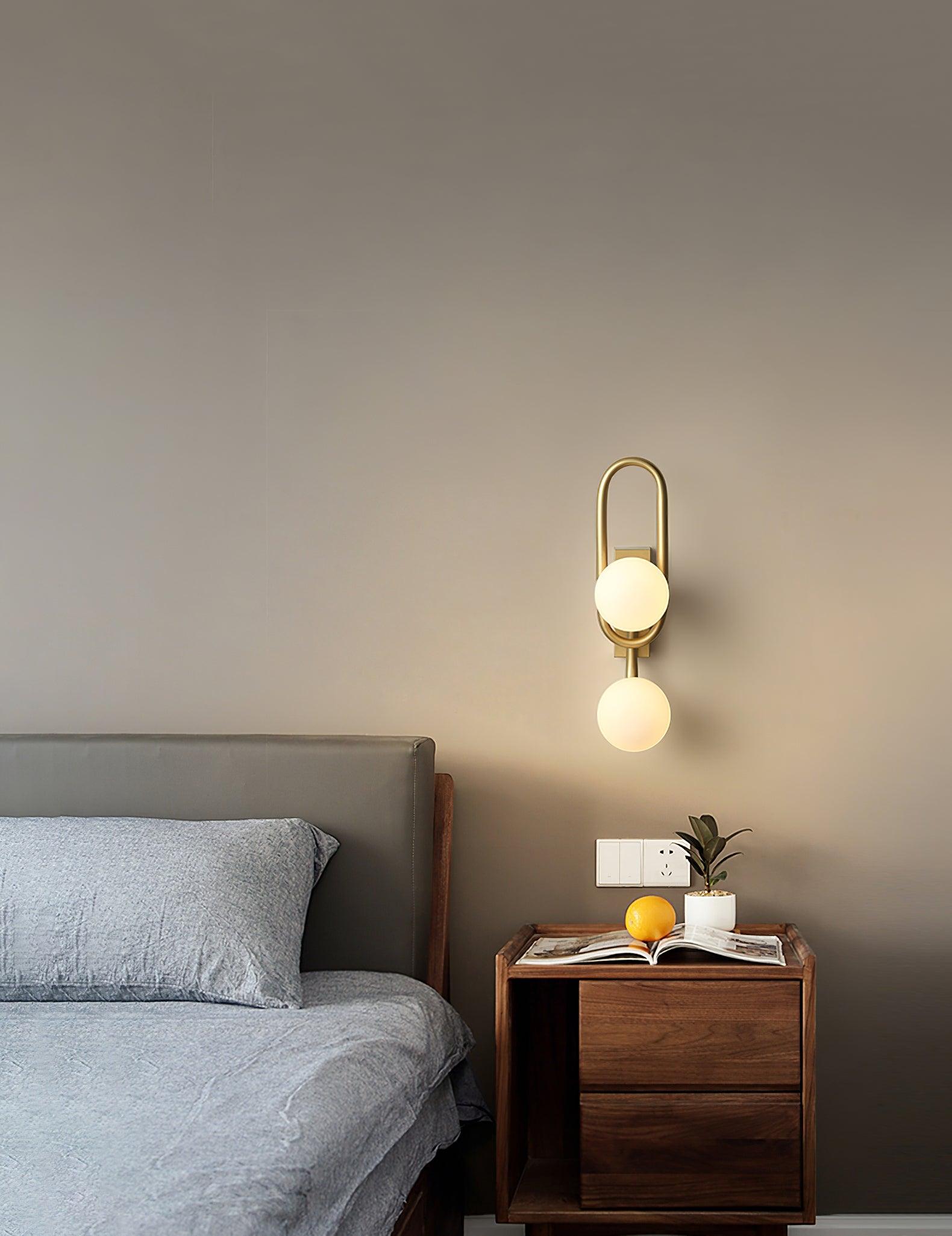 Belisto Modern Wall Lamp - Sleek LED Sconce Light Fixture for Bedroom, Living Room & Hallway - Energy Efficient Indoor Lighting Solution