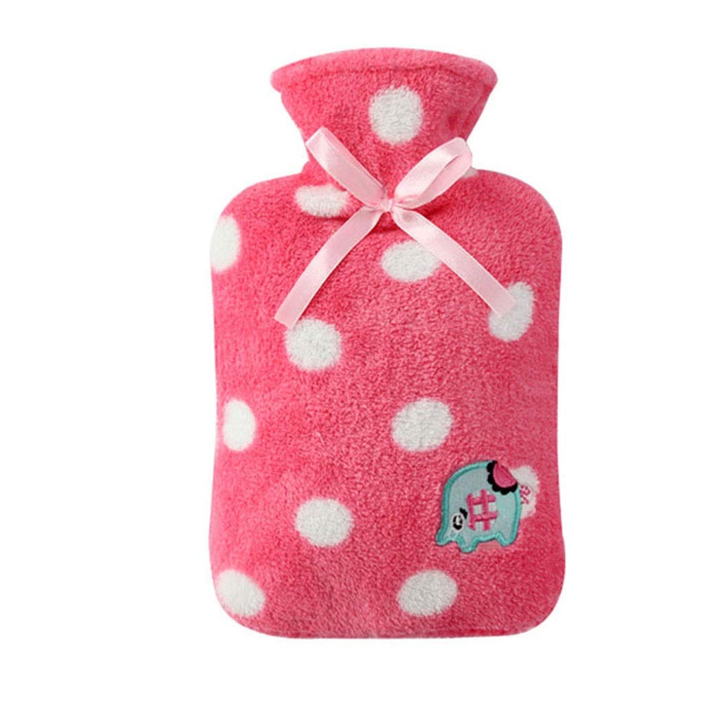 Premium Reusable Hot Water Bottle - Durable & Portable for Pain Relief, Warmth & Comfort - Perfect for Cramps, Cold Nights & Relaxation (Color: J)