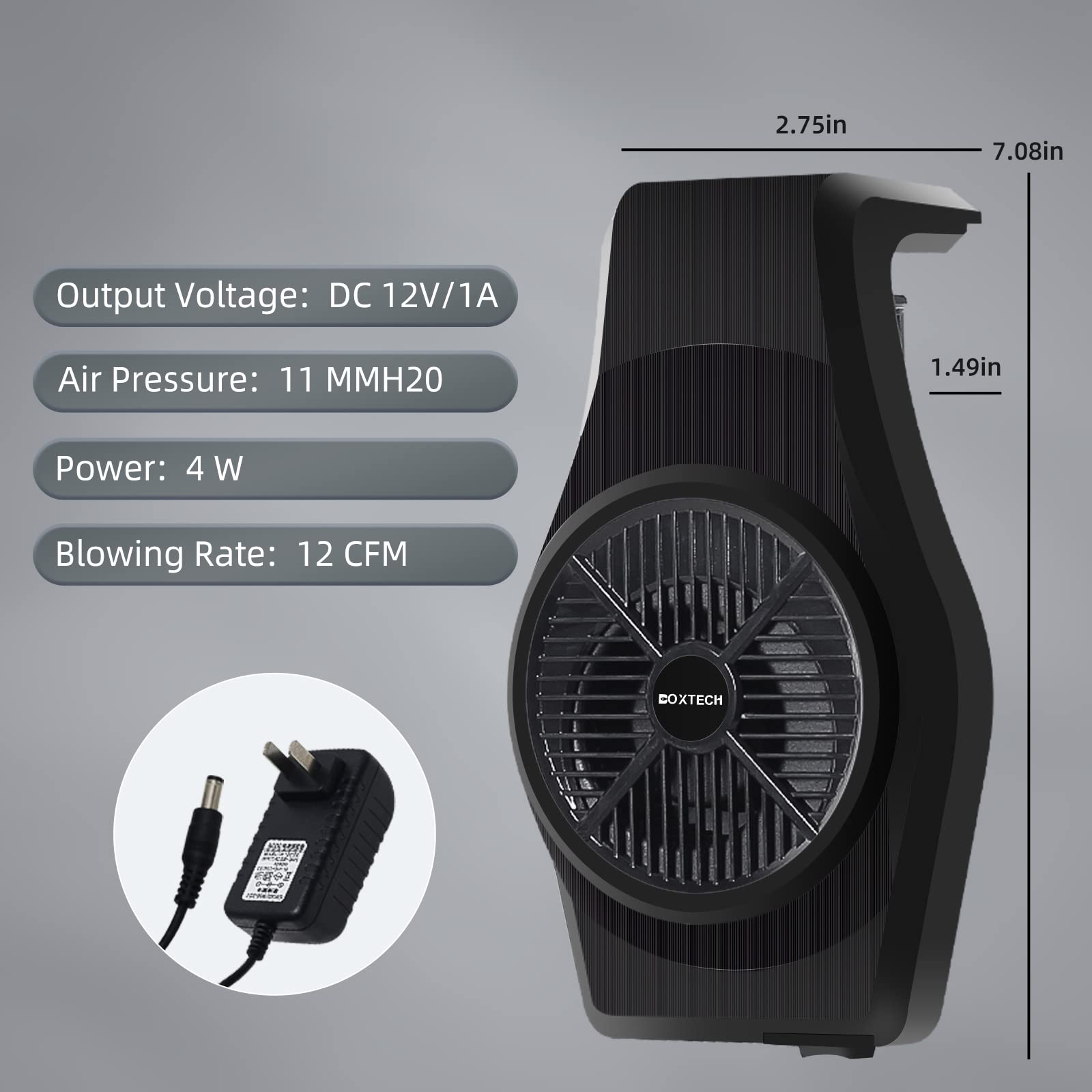 UPETTOOLS Aquarium Cooling Fan - Fish Tank Chiller for 7-15 Gallon Tanks, Tropical & Marine Fish, Shrimp & Coral | Energy-Efficient Water Cooling System for Home & Office Aquariums