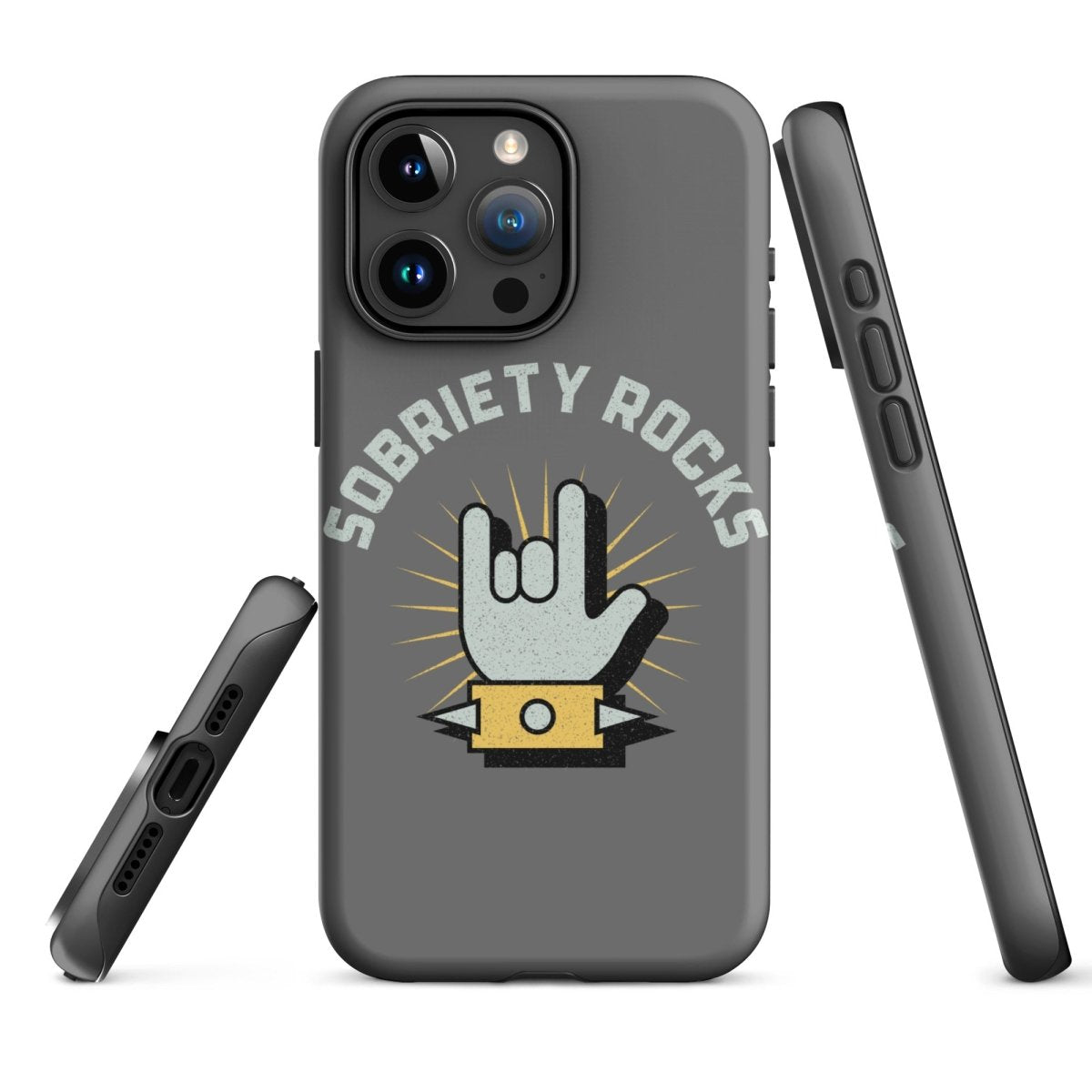 Premium Sobriety Rocks Tough Case for iPhone® - Durable Protection for Everyday Use & Outdoor Adventures