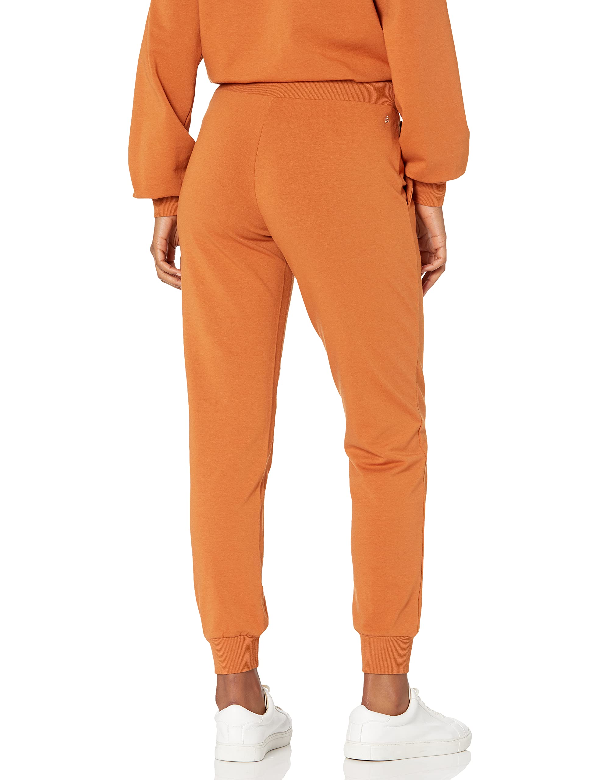 The Drop Women's Grace Supersoft Stretch Rib-Cuff Jogger Pants - Comfortable Lounge & Workout Pants for Yoga, Running, and Casual Wear