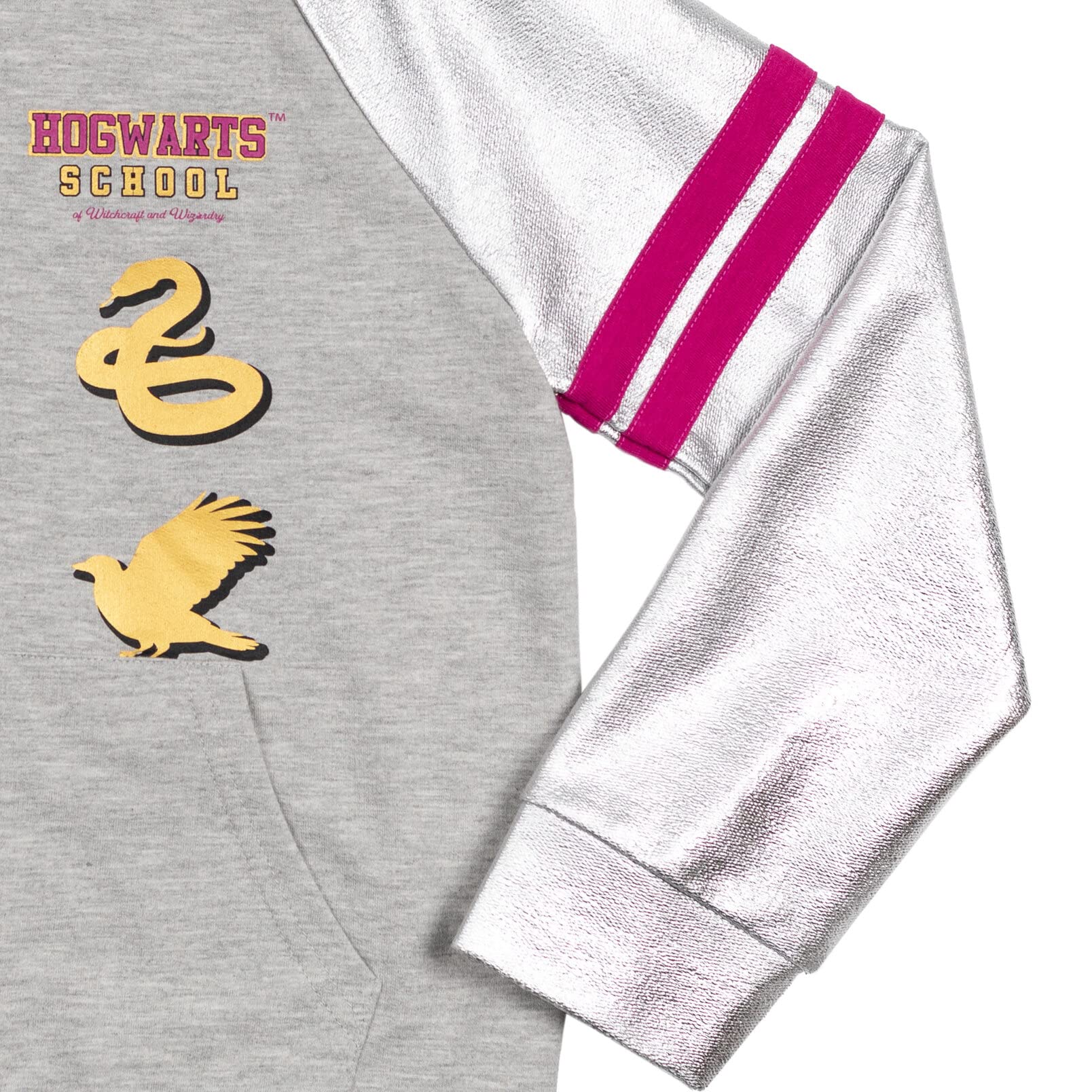 Harry Potter House Hoodies for Kids - Slytherin, Ravenclaw & Hufflepuff French Terry Zip-Up (Toddler to Big Kid) | School Spirit, Cosplay & Casual Wear