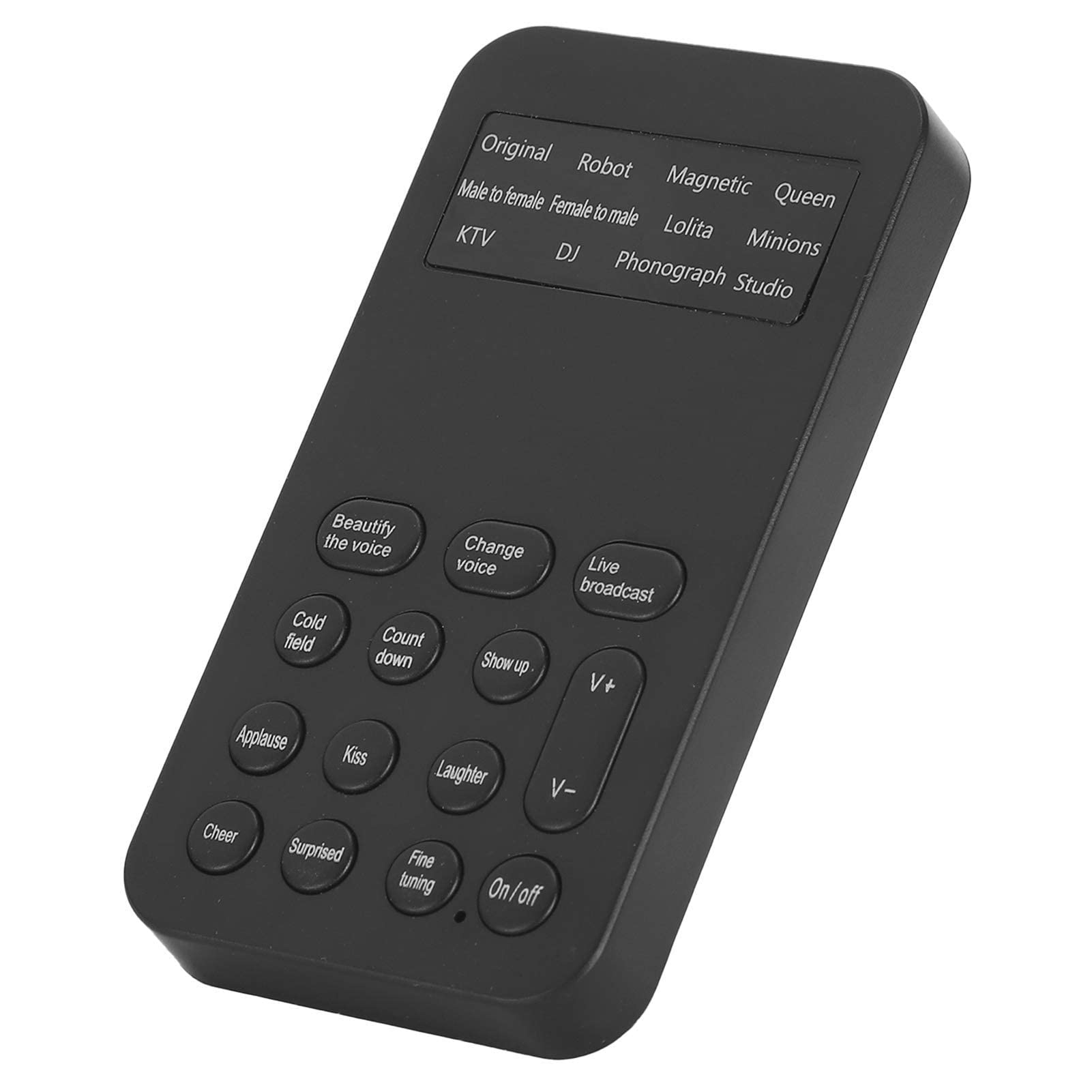 Mini Sound Changer Voice Changer Audio Mixer for Podcast Recording & Singing - Portable Sound Effects Machine for Cell Phone, Computer & Laptop - Perfect for Content Creators & Musicians