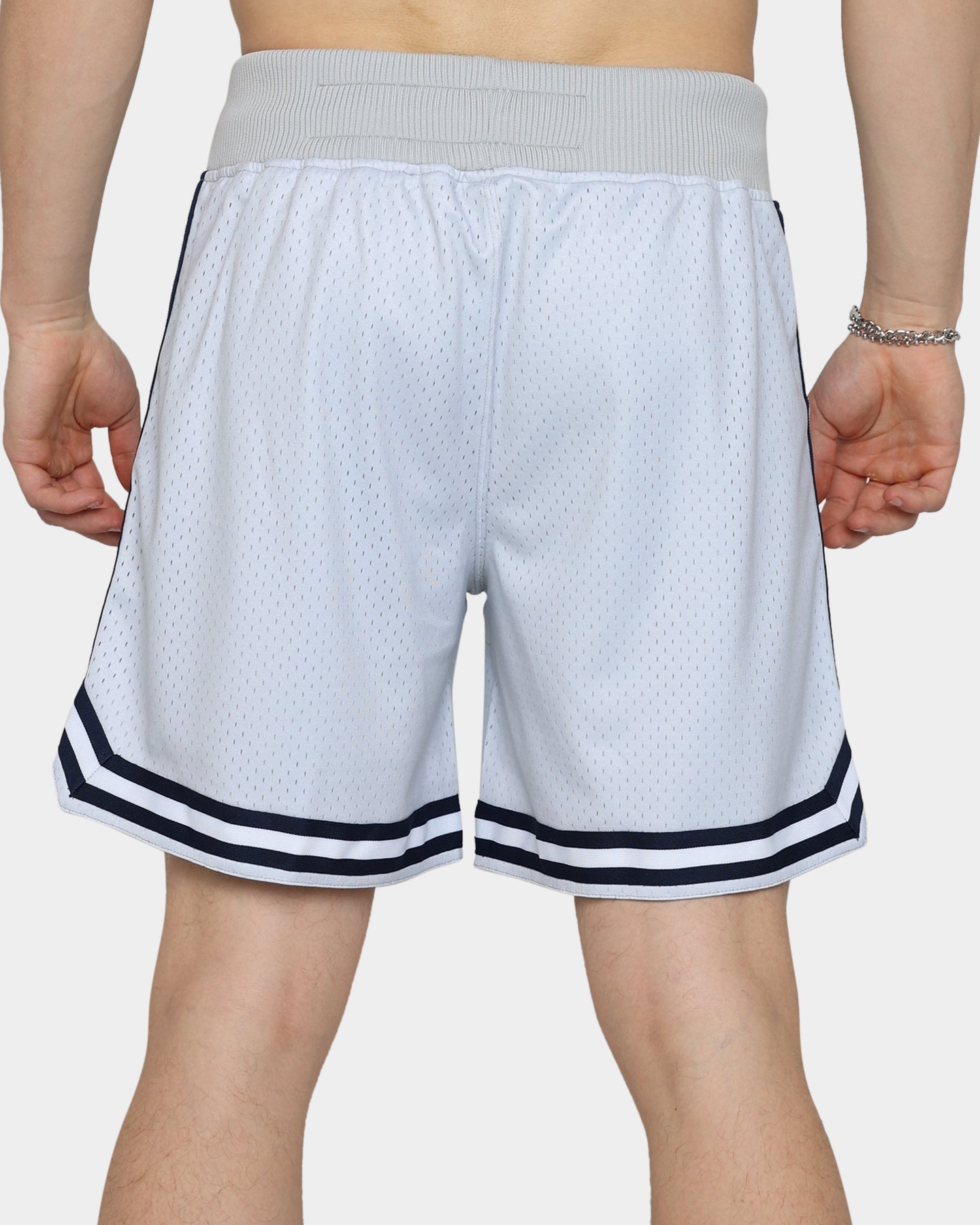 19Nine Georgetown Legacy Shorts - Grey - Comfortable Athletic Shorts for Men - Perfect for Basketball, Running, and Casual Wear