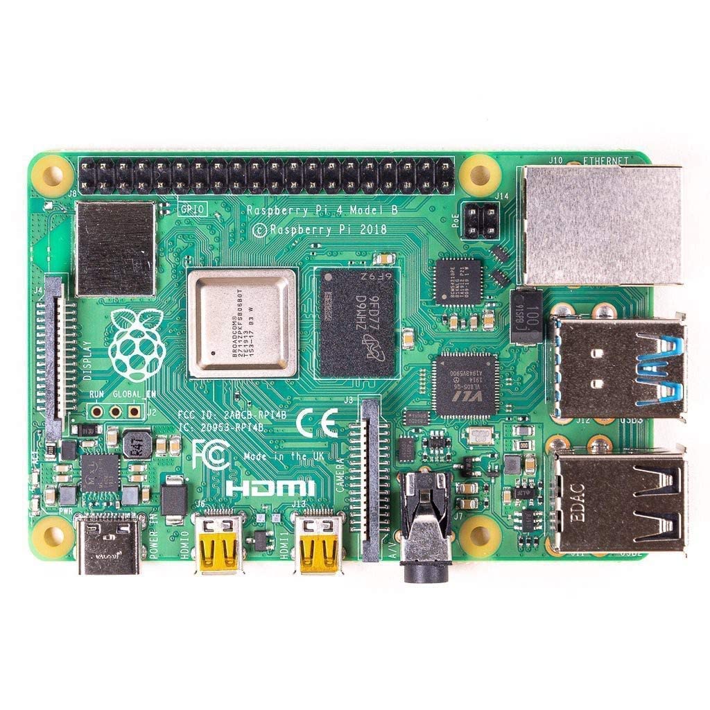 Raspberry Pi 4 Model B 8GB RAM Single Board Computer - DIY Mini PC, Smart Robot, Game Console, Workstation & Media Center | Perfect for Coding, IoT Projects & Home Automation