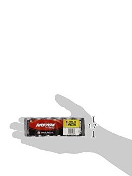 Rayovac C Batteries - 6 Pack Ultra Pro Alkaline C Cell Batteries for Flashlights, Toys, and Electronic Devices - Long-Lasting Power for Home & Office Use