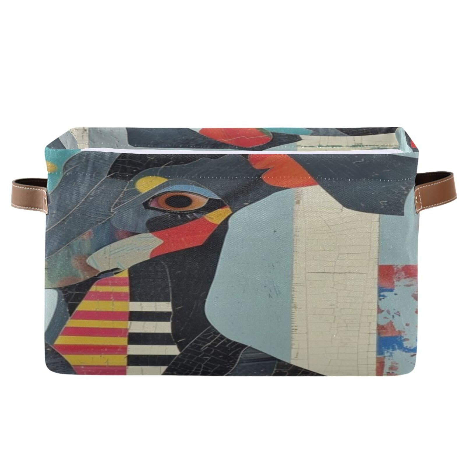 Large Fabric Storage Bins with Handles - Closet & Shelf Organizers for Clothes, Toys, Home Decor