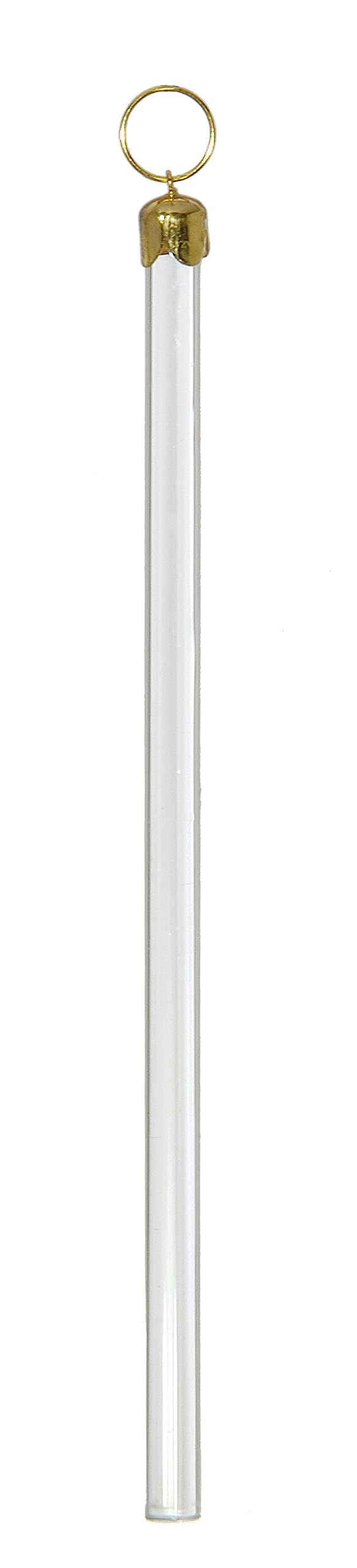 B&P 6-Inch Pencil Prism Lamp with Brass Pin - Perfect for Vintage Home Decor, Office Lighting & Reading Nook