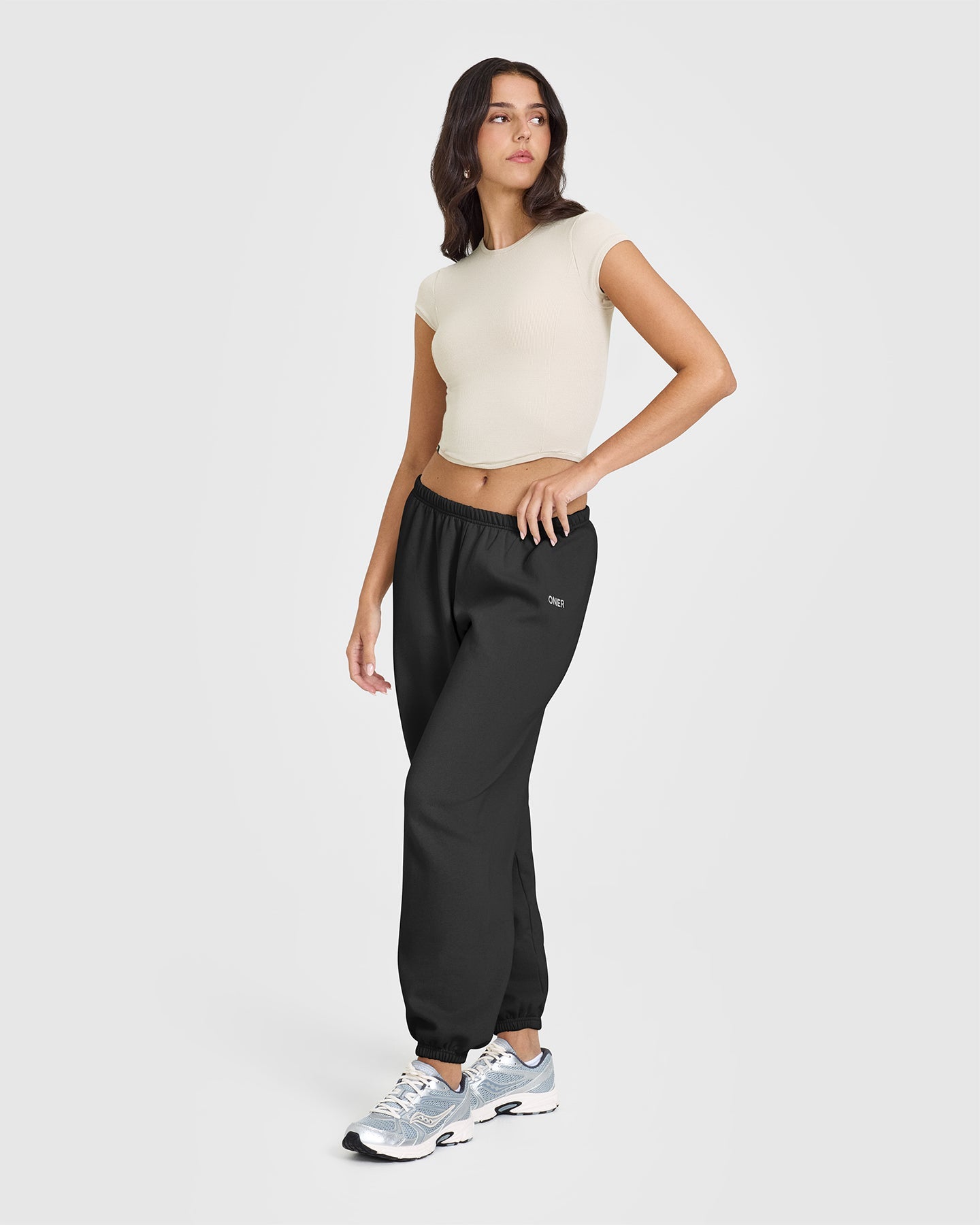 Premium Mid-Weight Joggers for Men & Women - Soft Black Comfortable Lounge Pants for Running, Yoga & Casual Wear