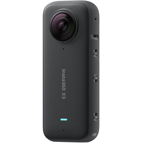 Insta360 X3 360-Degree Waterproof Action Camera - 5.7K HD, FlowState Stabilization, AI Editing - Perfect for Vlogging, Travel, Sports & Adventure Filming