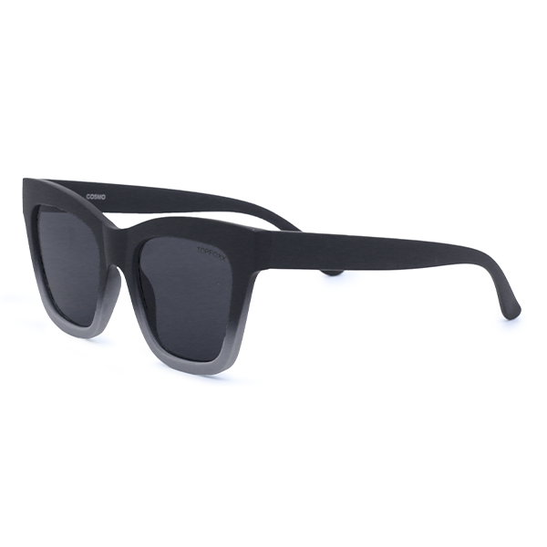 Cosmo Black & Grey Prescription Glasses - Stylish & Comfortable Eyewear for Men & Women | Perfect for Reading, Working & Daily Use