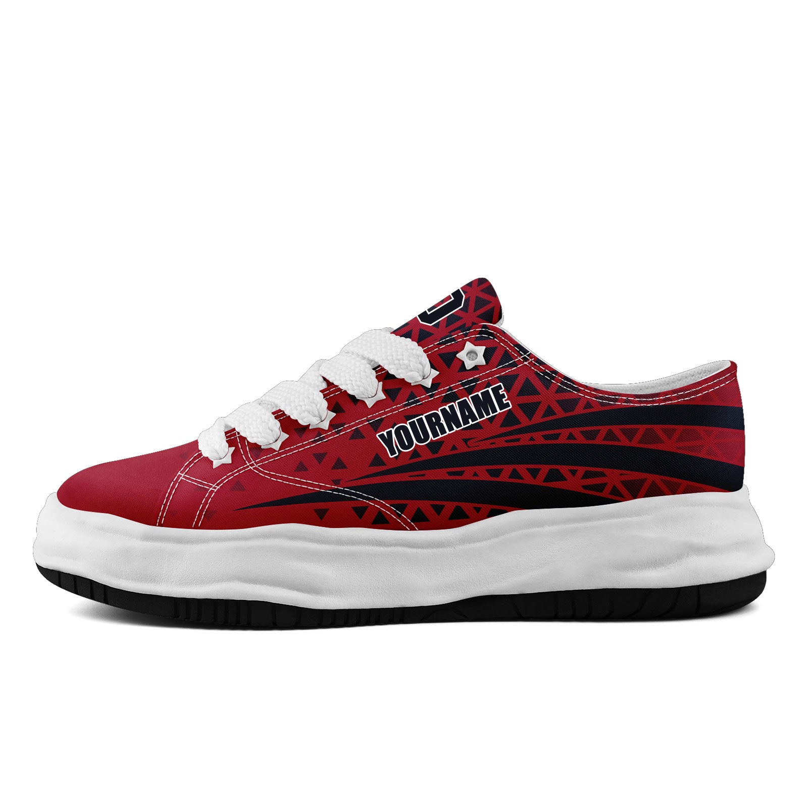 Custom Blue & White Texas Personalized Sneakers - Handmade Comfortable Walking Shoes for Men & Women (Style FN038 D023003) - Perfect for Casual Wear, Travel & Texas Pride Fashion