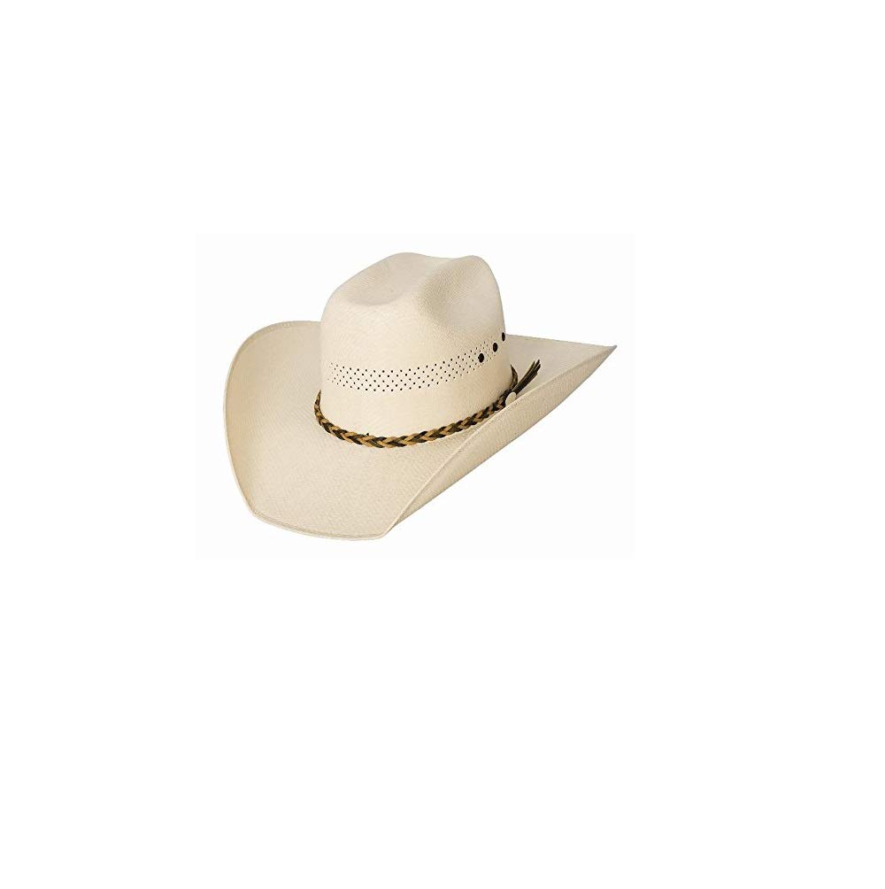 Bullhide Hats 2662 Gear Up 50X Straw Western Cowboy Hat - Size 7 - Durable & Stylish for Rodeo, Ranch Work & Outdoor Adventures