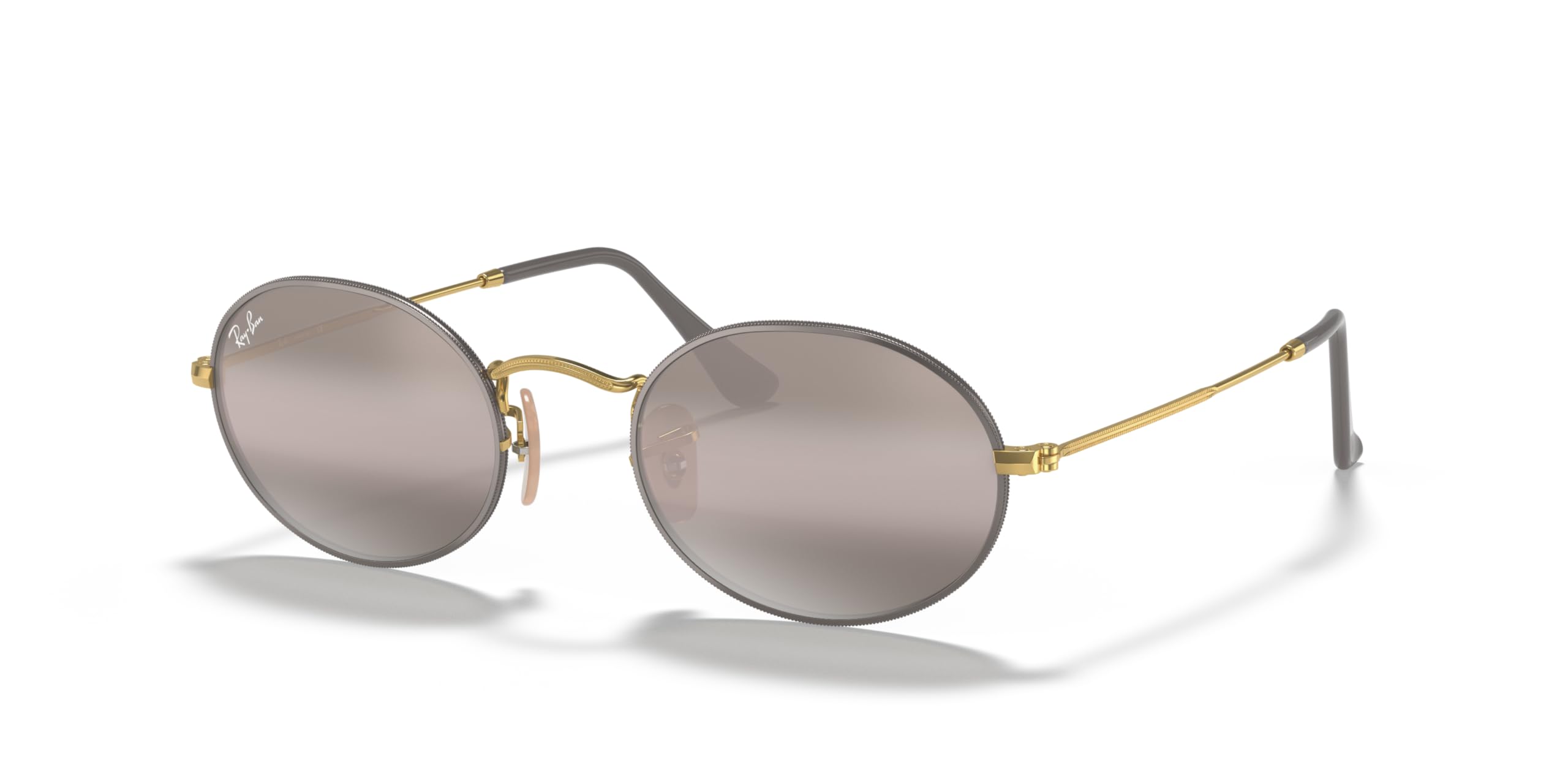 Ray-Ban RB3547 Oval Sunglasses for Men & Women - Classic Polarized UV Protection Aviator Shades - Perfect for Driving, Beach & Outdoor Activities
