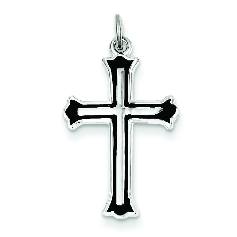 925 Sterling Silver Cross Charm Pendant for Necklace - Religious Jewelry Gift for Women & Men - Perfect for Baptism, Confirmation & Everyday Wear