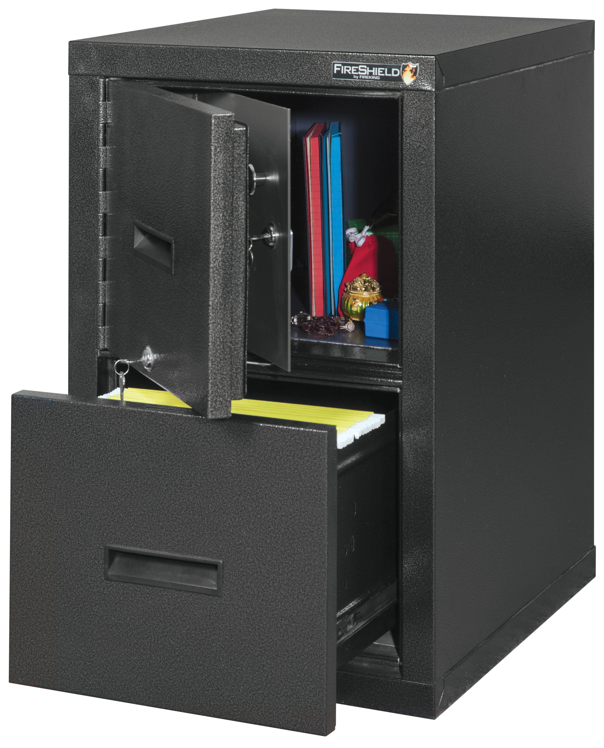FireKing 2S1822 DDSSF Fireproof Safe for Home & Office - Secure File Cabinet with Digital Lock for Documents, Cash & Valuables - Ideal for Business, Home Security & Emergency Protection