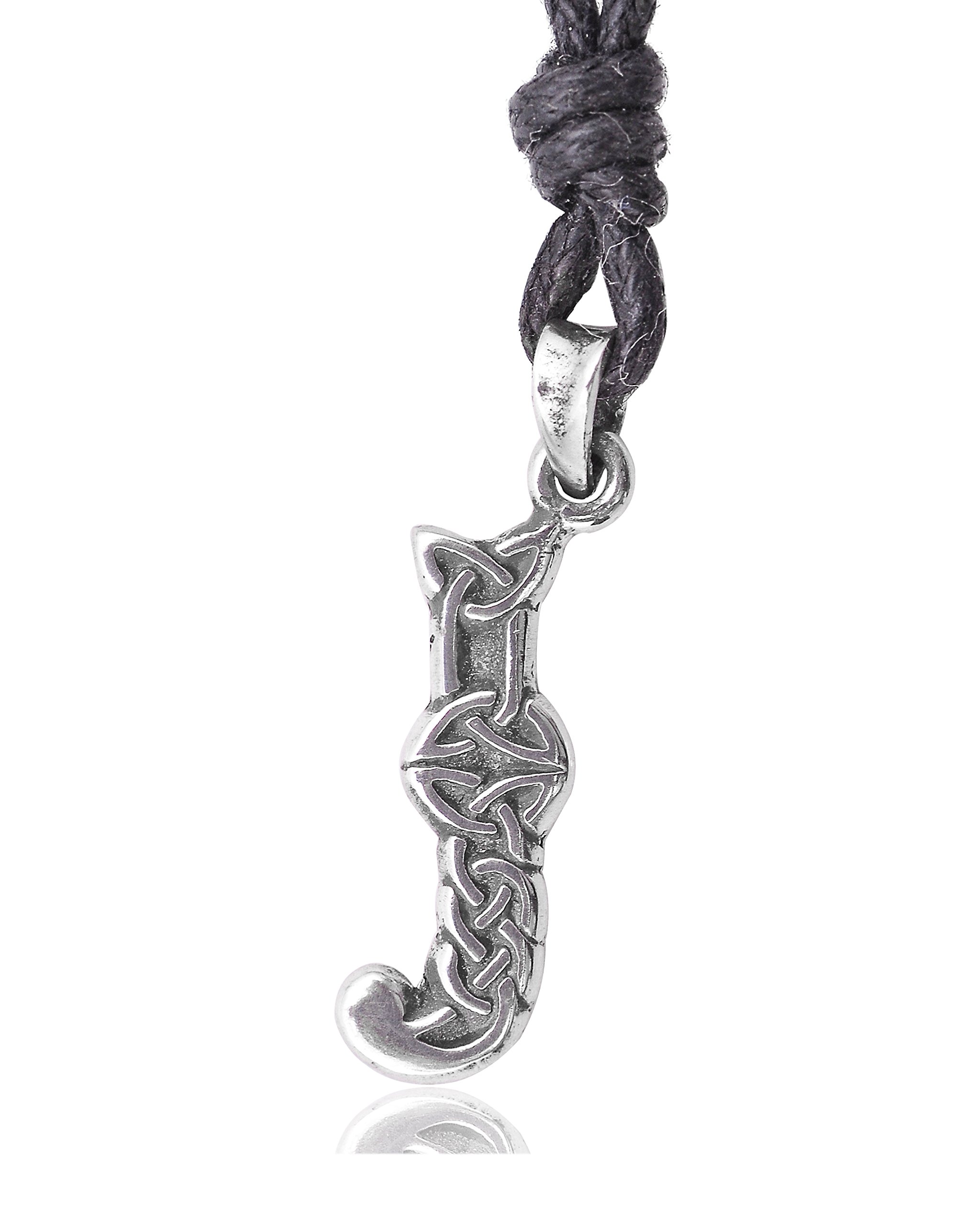 Celtic Knot Silver Pewter Charm Necklace Pendant - Elegant Irish Jewelry for Women, Perfect for St. Patrick's Day, Weddings & Special Occasions