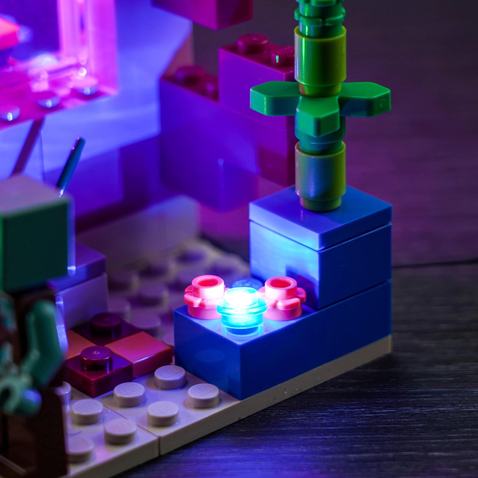 LED Light Kit for Lego The Axolotl House 21247 Building Set - Decorative Lighting Only (No Bricks Included) - Perfect for Display, Night Lights & Lego Model Enhancement