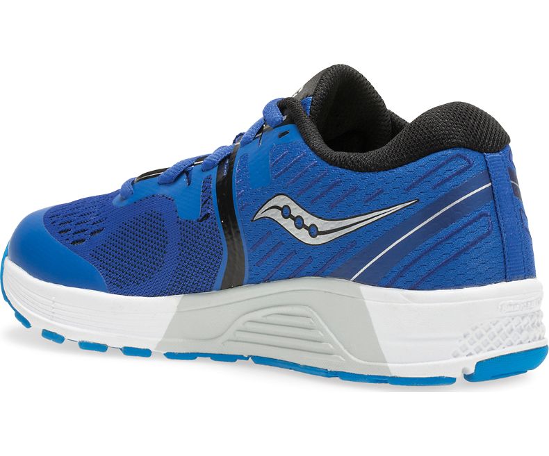 Saucony Blue Guide ISO 2 Youth Running Shoes - Lightweight Cushioned Sneakers for Kids' Training & Daily Wear