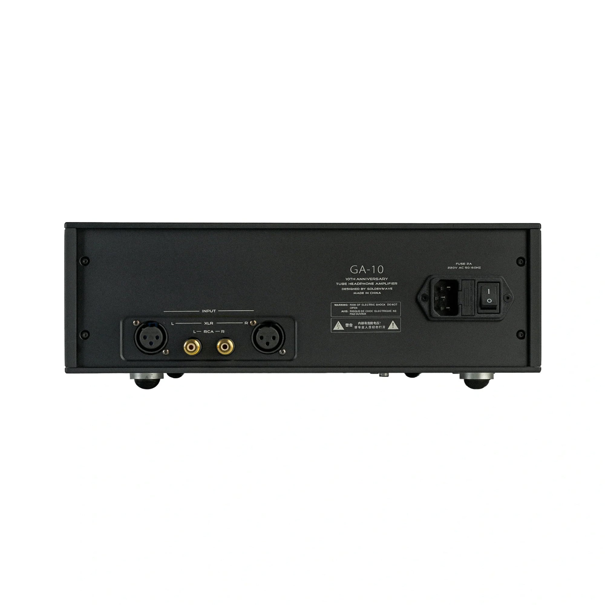 HIFIMAN GA 10 Tube Headphone Amplifier - High-Fidelity Audio for Audiophiles | Perfect for Home Studio & Vinyl Listening Sessions