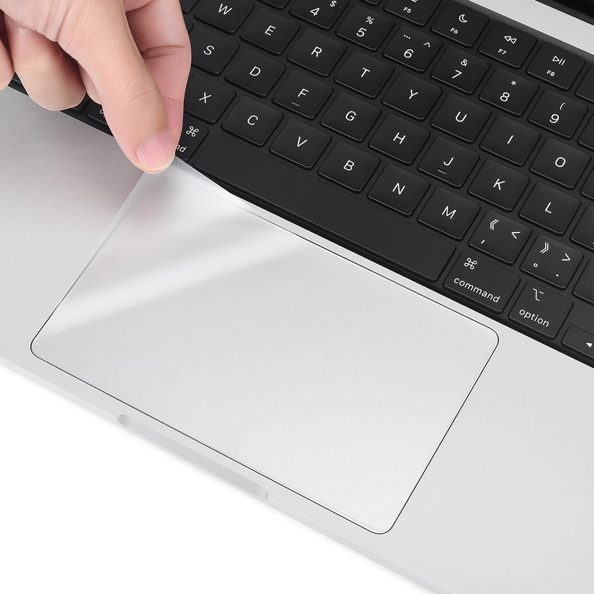 2-Pack Clear MacBook Pro 14 Inch Trackpad Protector Cover for 2024-2021 Models (M4/M3/M2/M1 Pro/Max) - Anti-Scratch, Waterproof Touchpad Skin - Compatible with A3112, A3401, A3185, A2918, A2992, A2442, A2779 - Perfect for Office, Travel & Daily Use Protection