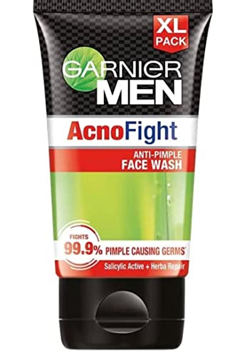 Garnier Men Acne Control Face Wash for Pimple & Acne Prone Skin - 50g Twin Pack | Daily Cleanser for Oily Skin & Breakout Prevention | Perfect for Gym, Travel & Morning Skincare Routine