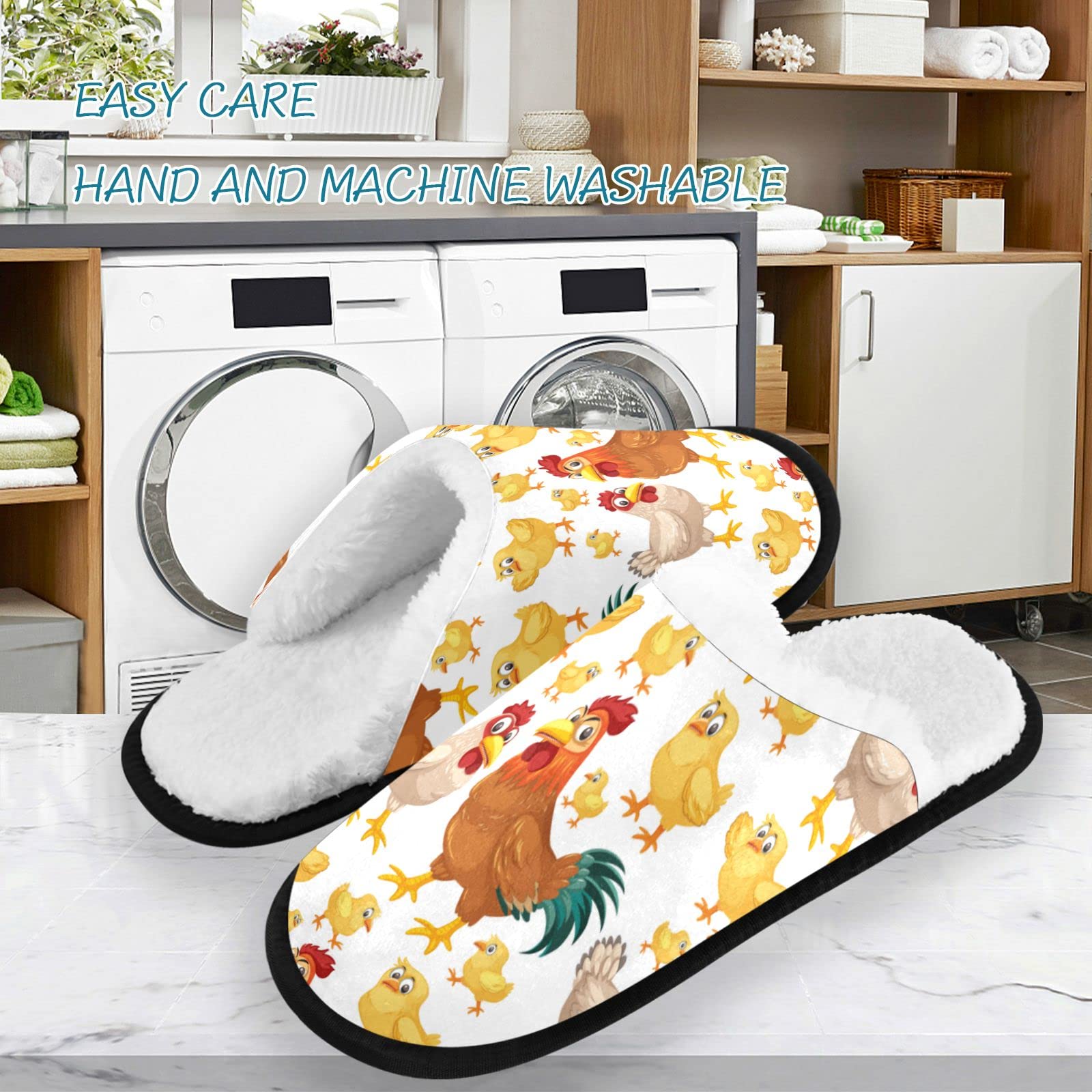 Visesunny Memory Foam Slippers for Women & Men - Warm Winter House Shoes with Cotton Lining - Cozy Indoor Outdoor Slippers for Home, Bedroom, Office & Travel - Unisex Comfortable Non-Slip Footwear