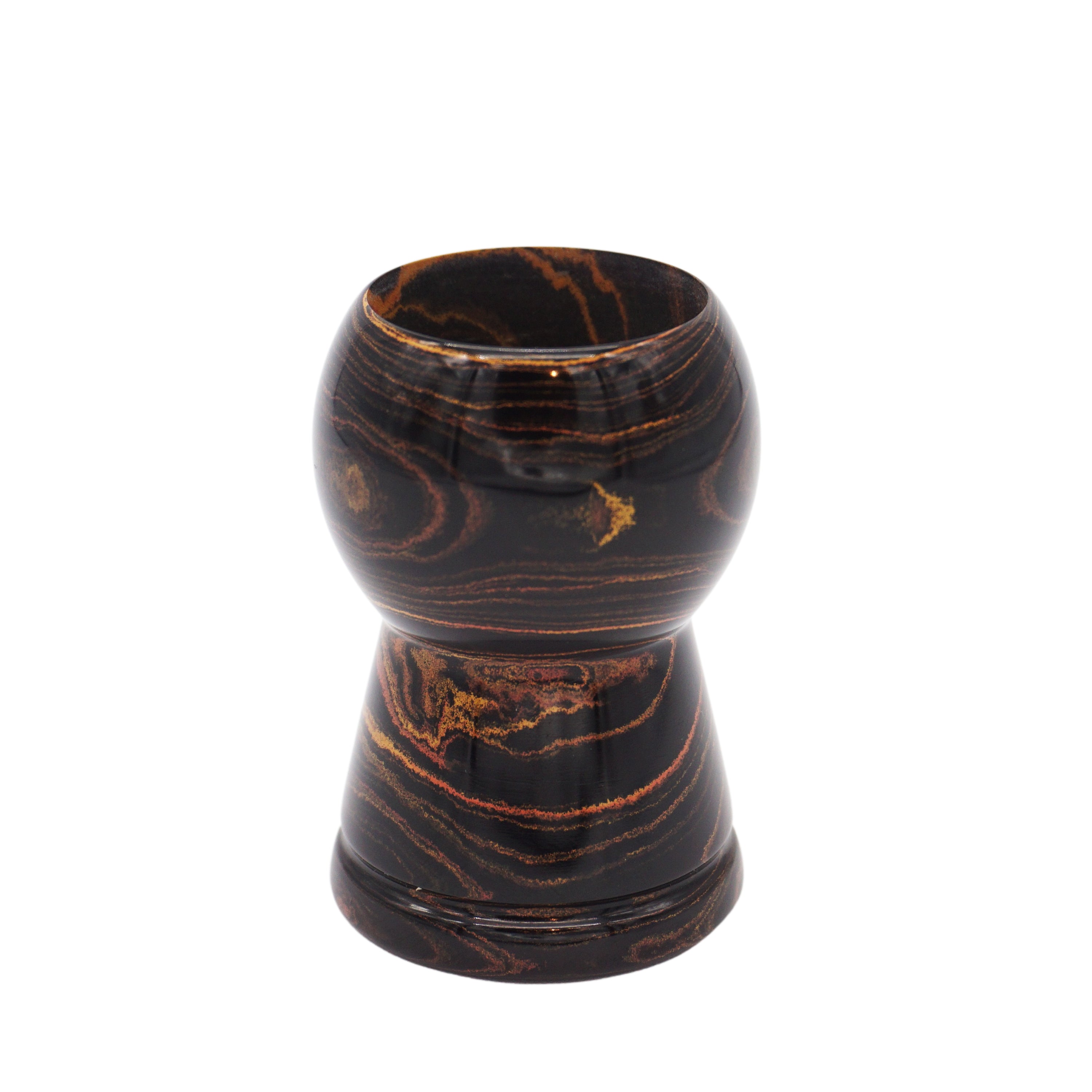 Premium Honey Ebonite Handmade Shaving Brush Handle - Fits 24mm & 26mm Knots - Perfect for Wet Shaving, Grooming Kits & Luxury Bathroom Accessories