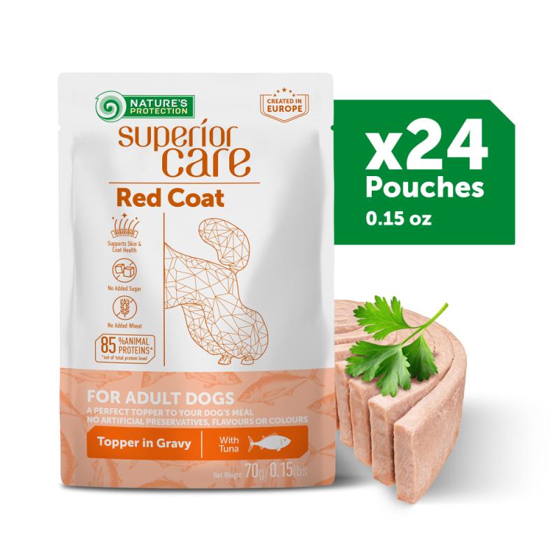 Premium Adult Dog Wet Food with Tuna & Rice - All Breed Formula - 24 Pack Cans - High Protein Meal for Active Dogs - Perfect for Travel, Camping & Daily Feeding