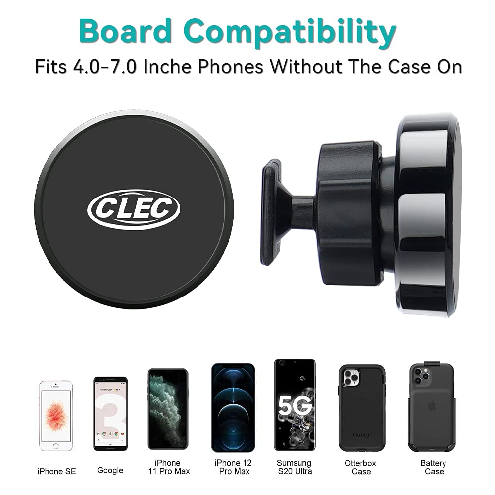 Universal Car Phone Holder for Nissan Rogue 2014-2020 - Air Vent Magnetic Phone Mount Compatible with iPhone & Android - Perfect for GPS Navigation & Hands-Free Driving