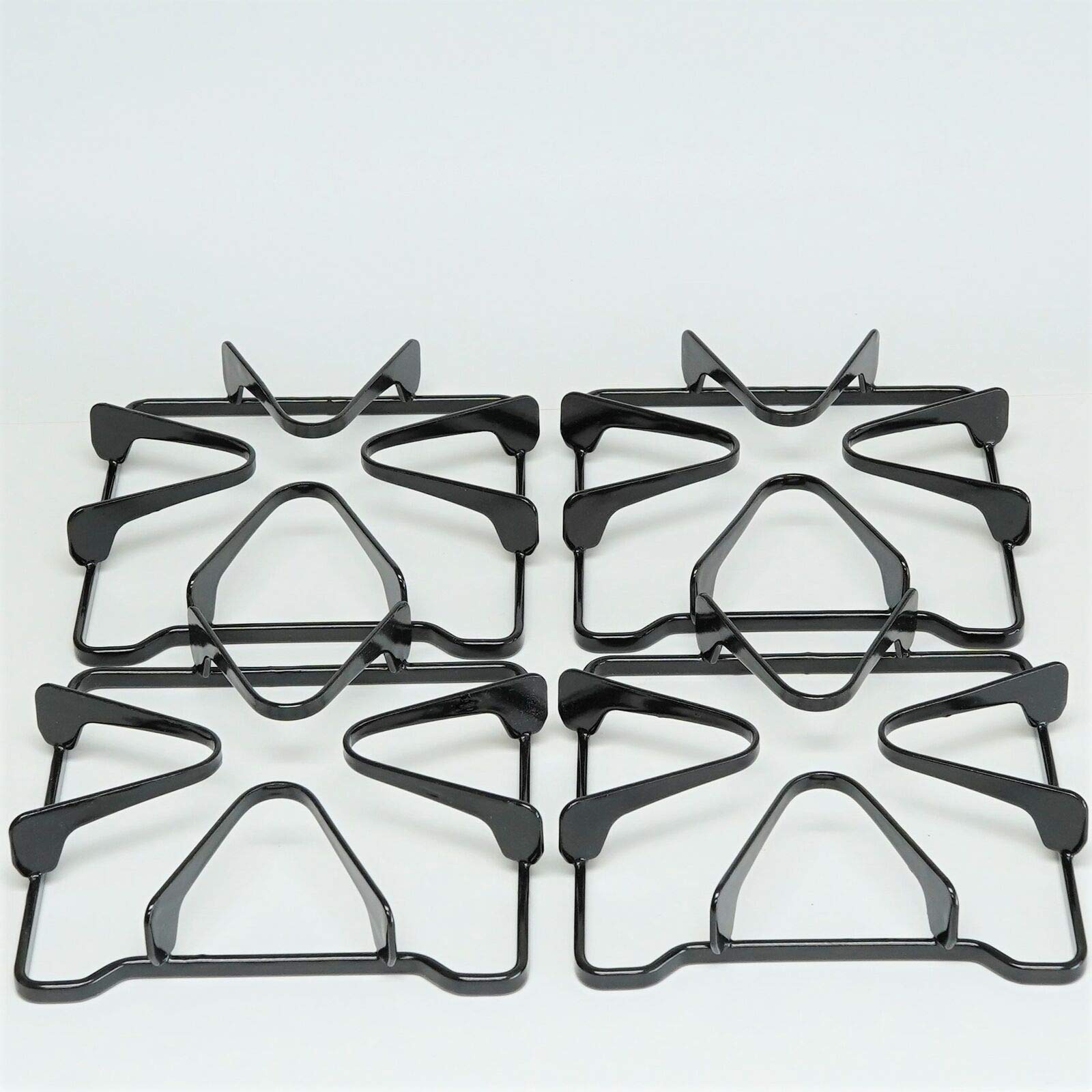 Whirlpool Gas Range Burner Cooking Grates Replacement Set - 4 Pack | Durable Stove Top Grates for Gas Stoves | Perfect for Cooking, Grilling & Everyday Meal Preparation