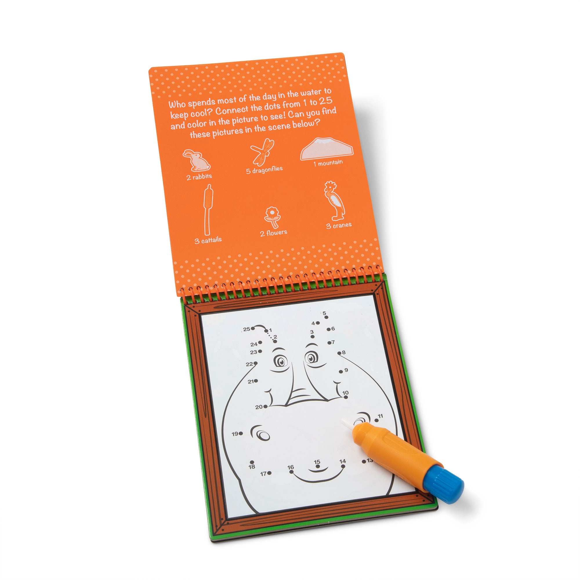 Water Wow! Safari Connect the Dots Water Reveal Pad - Reusable Travel Activity Book for Kids | Perfect for Road Trips, Airplane Rides & Quiet Time Play