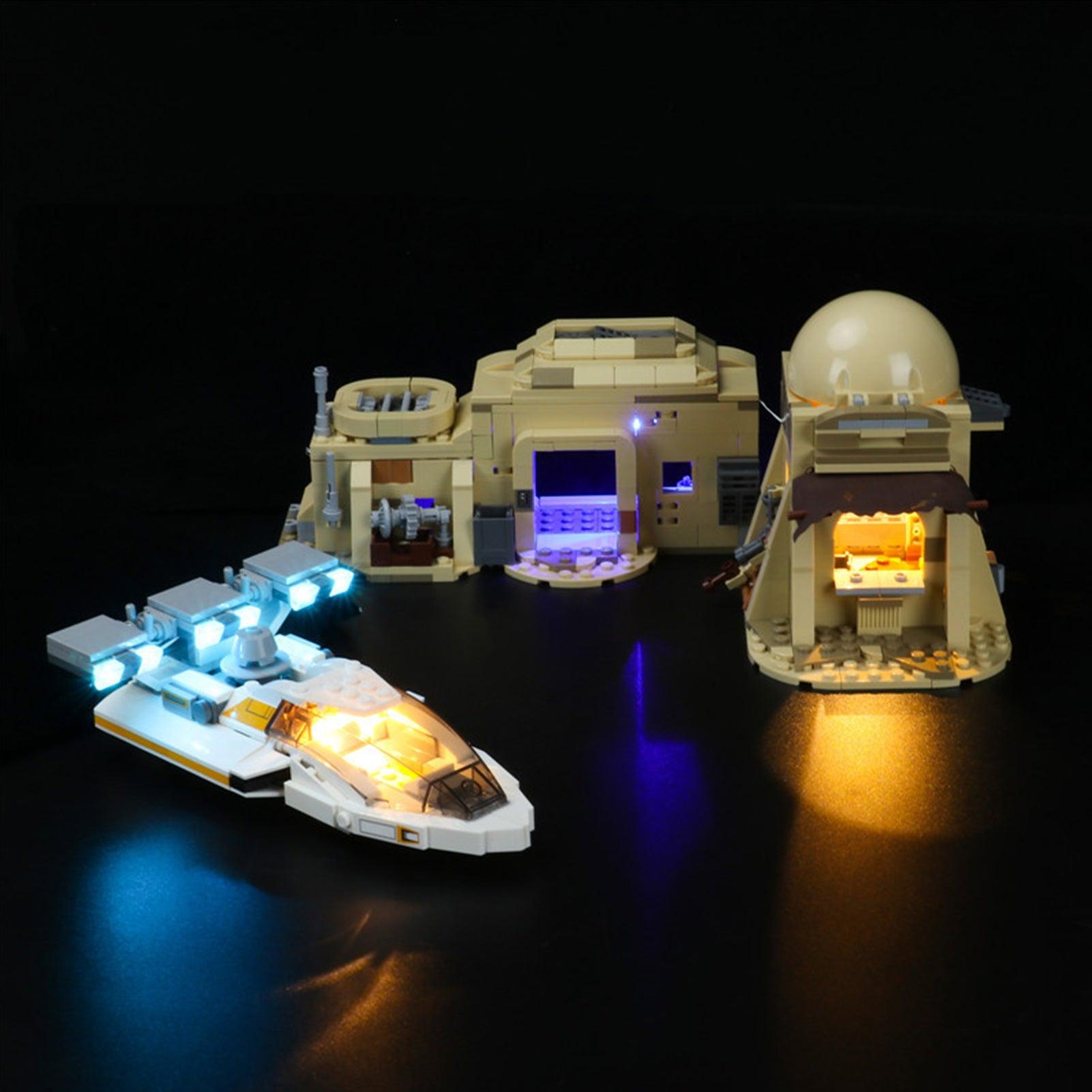**LEGO Star Wars Mos Eisley Cantina 75290 Light Kit - Enhance Your Model with LED Lighting for Display & Night Scenes**