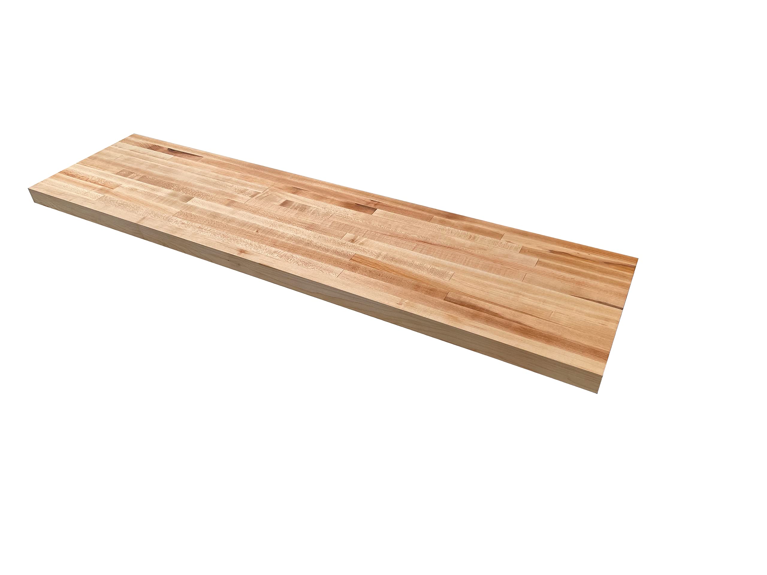 Premium Hard Maple Butcher Block Shelf - 1.5