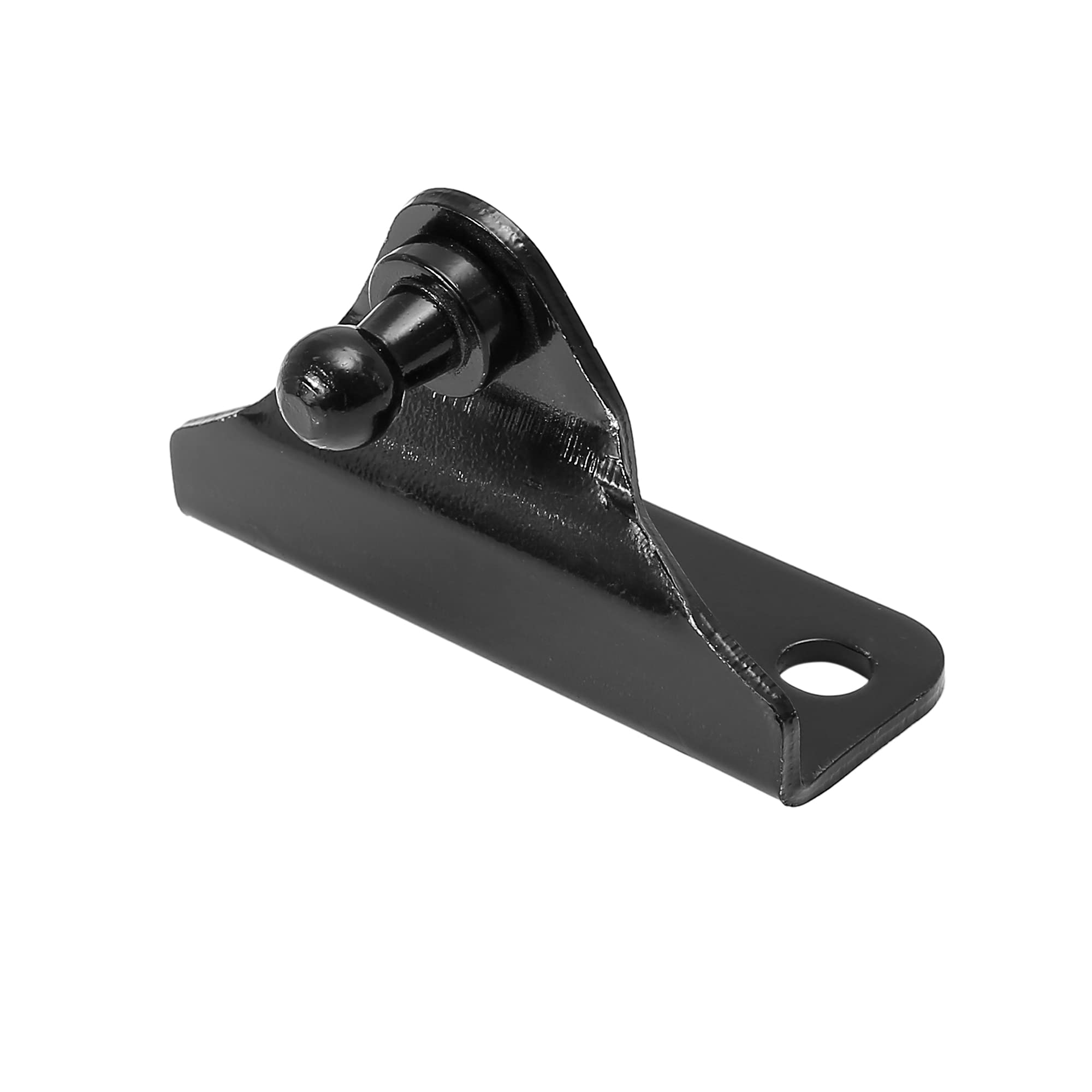 X AUTOHAUX 4pcs 10mm Black Car Ball Studs Mounting Brackets for Gas Struts & Shocks - Universal Fit for Trunk, Hood, and Tailgate Lift Supports