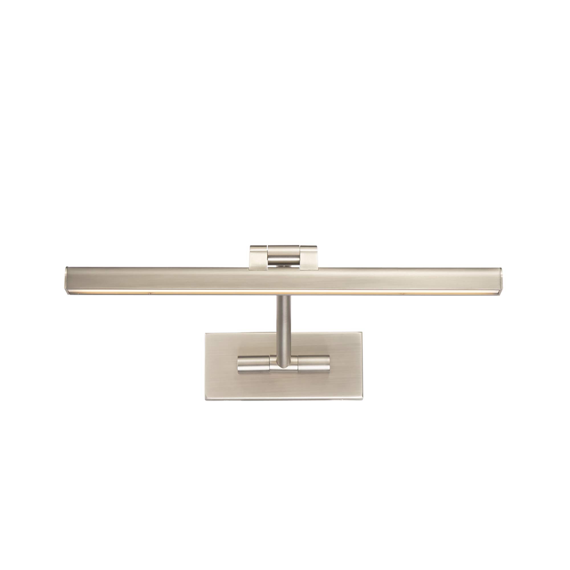 WAC Lighting dweLED Reed 17-inch Adjustable LED Picture Light 3000K Warm White Brushed Nickel - Perfect for Artwork, Gallery Walls & Home Decor Illumination