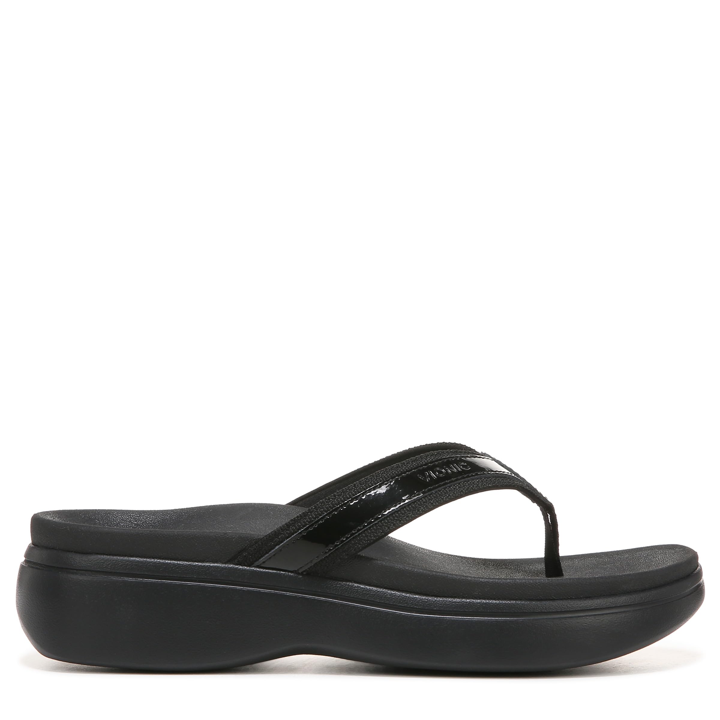 Vionic High Tide II Women's Orthotic Platform Sandals - Arch Support & Comfort for Walking, Travel & Summer Outfits