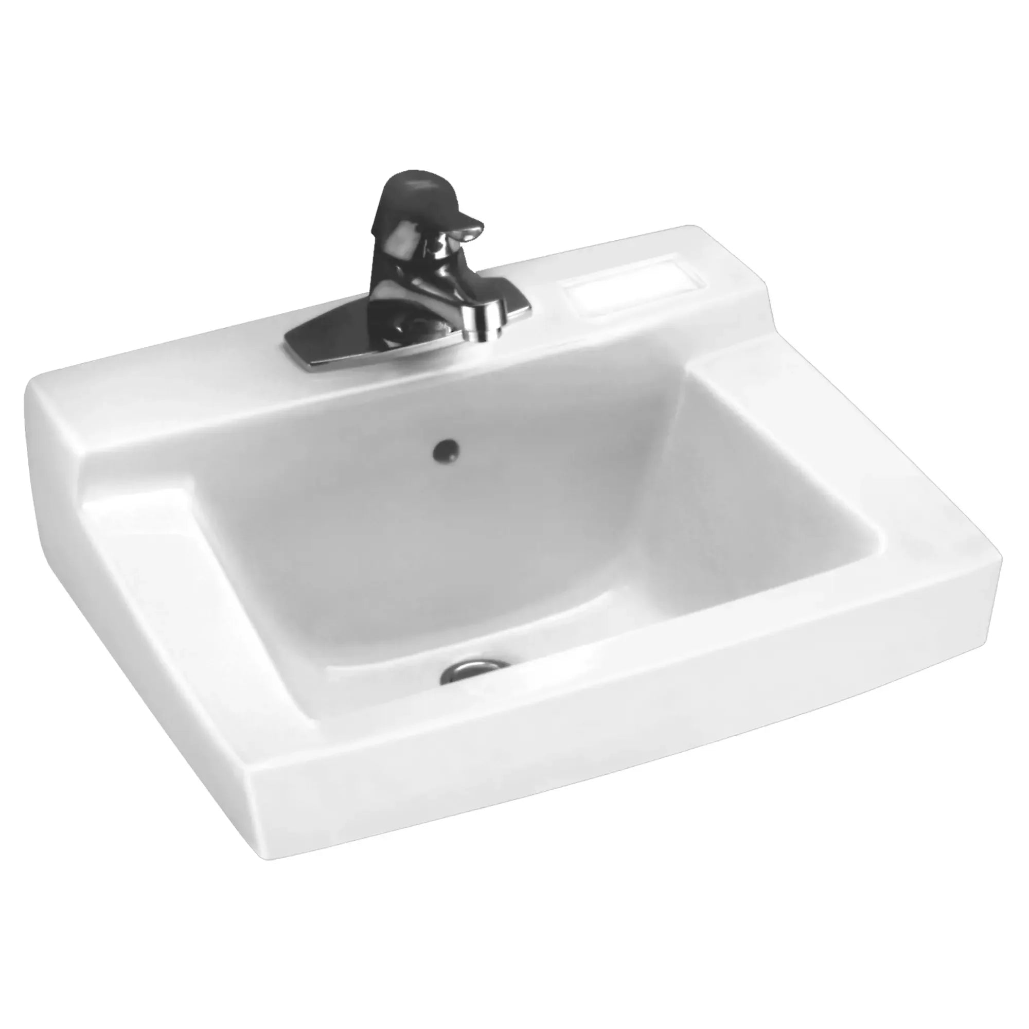 Declyn® Wall Mounted Bathroom Sink Without Overflow - 4