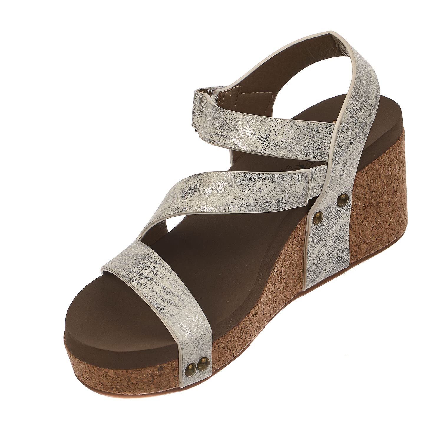 Corkys Women's Spring Fling Wedge Sandal - Comfortable Casual Shoes for Women | Summer Beach Walking, Outdoor Activities & Vacation Wear