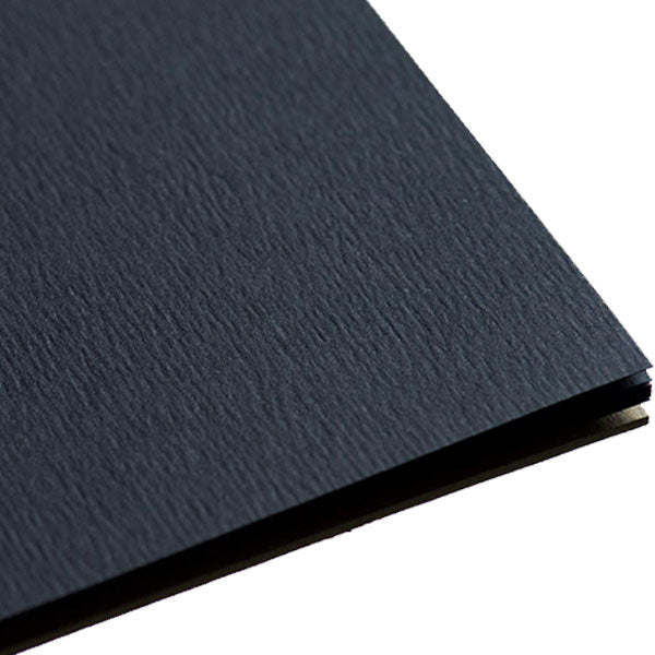 Borden & Riley #420 Charcoal and Pastel Paper Pad - 9 x 12 Inches, 80 lb Heavyweight, 25 Portrait Black Sheets for Artists & Sketching - Perfect for Charcoal Drawing, Pastel Art & Mixed Media Projects
