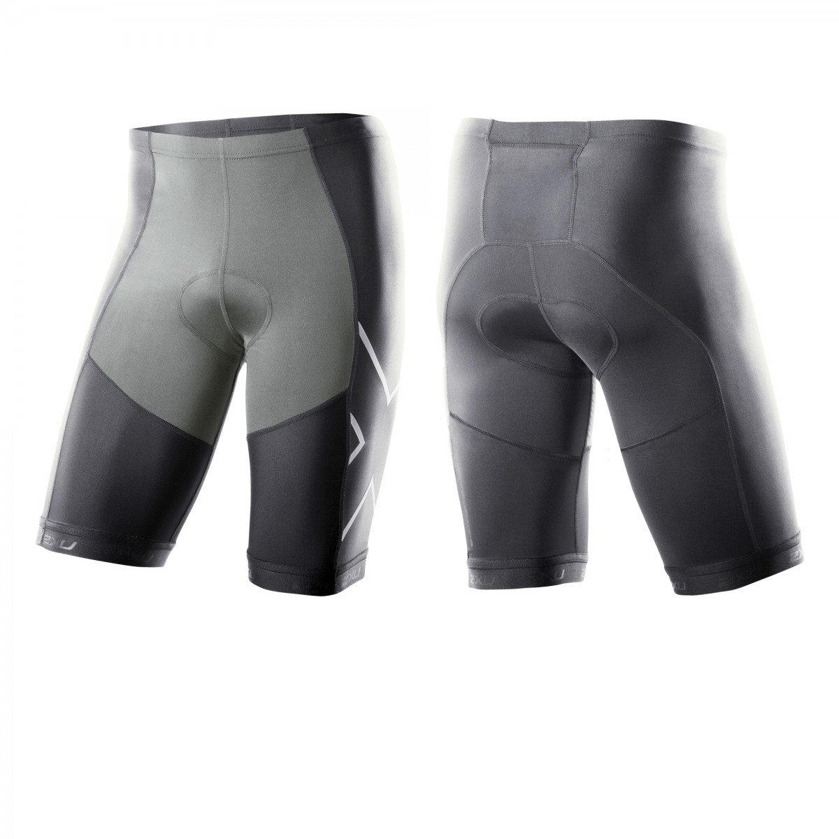 2XU Men's G:2 Compression Tri Shorts - High-Performance Cycling & Running Shorts for Athletes | Moisture-Wicking & Muscle Support for Training & Racing