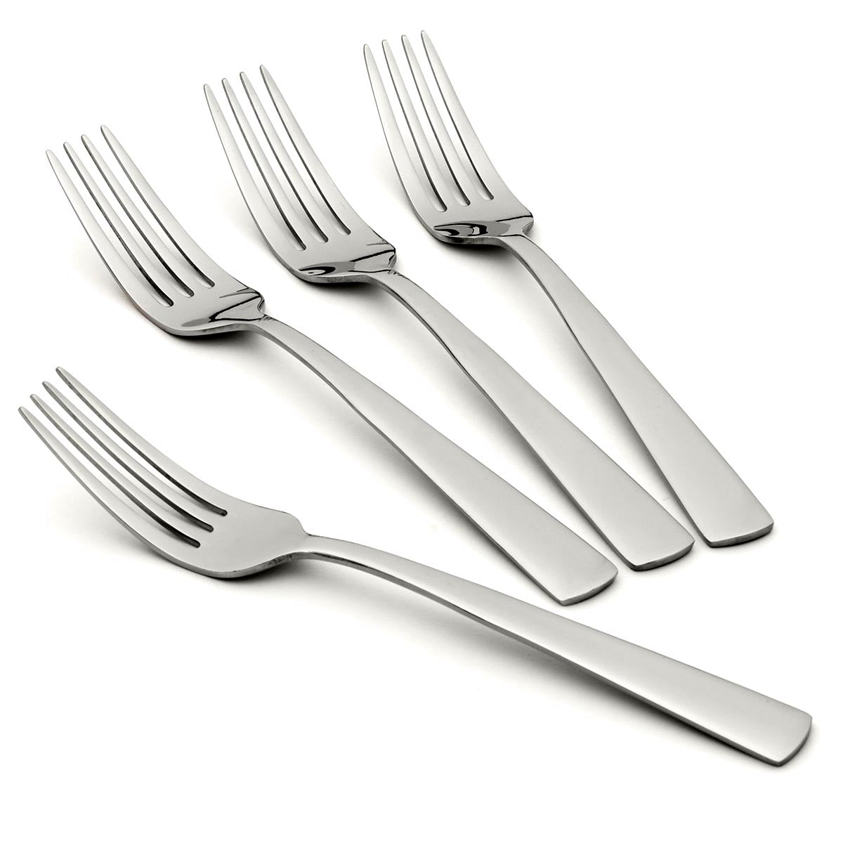 Premium Nocha Salad Forks Set of 4 - Stainless Steel Dinner Forks for Restaurant & Home Use - Perfect for Salads, Desserts, Parties & Fine Dining